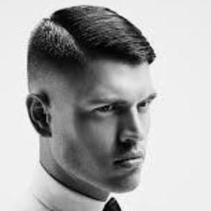 short gents hair cropped style