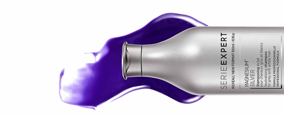 L'Oréal Serie Expert Silver shampoo banner