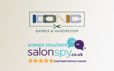 Iconic Hairdressing Wins Salon Spy Customer Service Award for Another Consecutive Year!