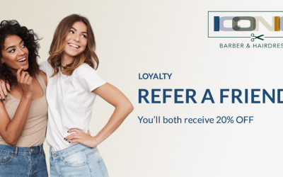 Unlock Exclusive Savings with Iconic Hair Salons’ Refer-a-Friend Program!