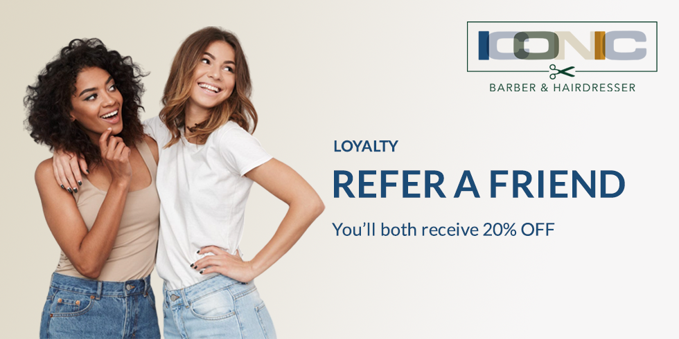 Unlock Exclusive Savings with Iconic Hair Salons’ Refer-a-Friend Program!