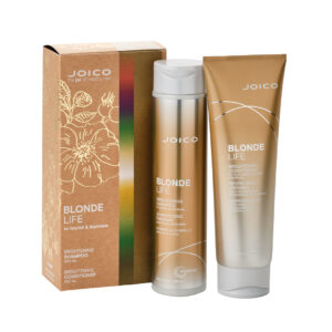 Joico Blonde Life gift set with shampoo and conditioner