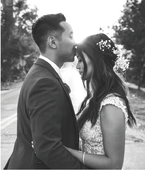 Bride and groom